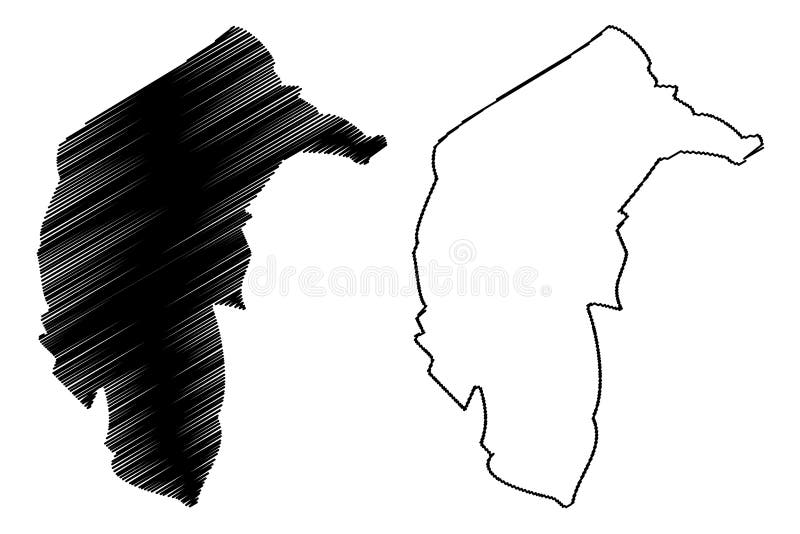 Australian Capital Territory Map Vector Stock Vector - Illustration of