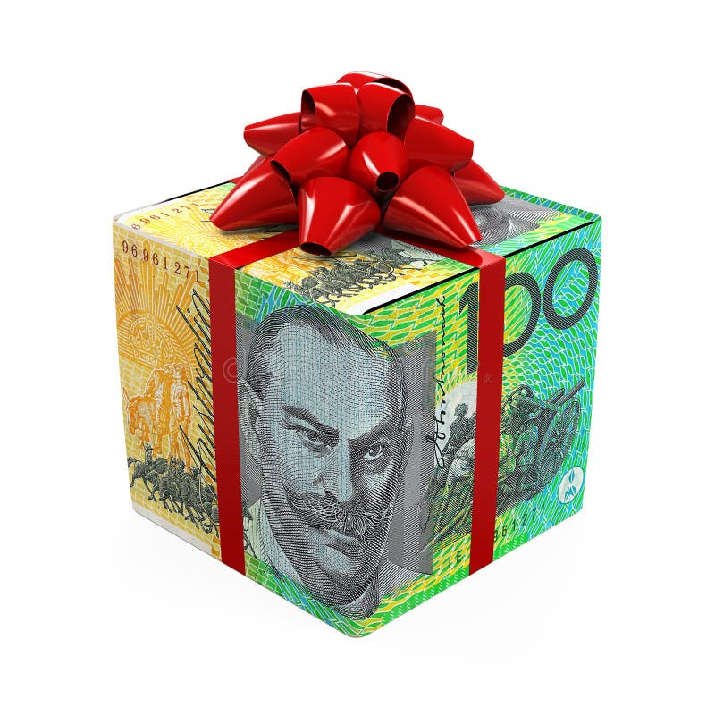 Australian Money Background Stock Image Image of dividends, white