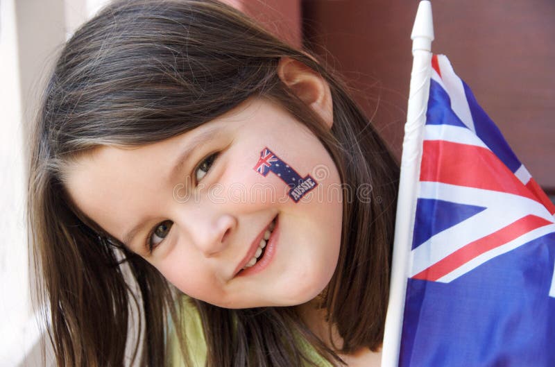 Australian Fan stock image. Image of young, expression 16227197