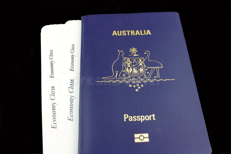 moden Antagelse forurening An Australian passport stock photo. Image of official - 185972968