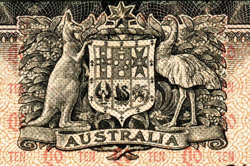 Australian Ten Pound Note Coat Of Arms Stock Photo Image Of Australia australian-ten-pound-note-coat-of-arms-stock-photo-image-of-australia