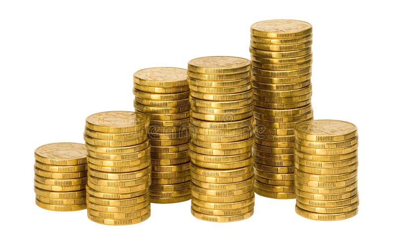 Australier coins pengarbuntar royaltyfri foto