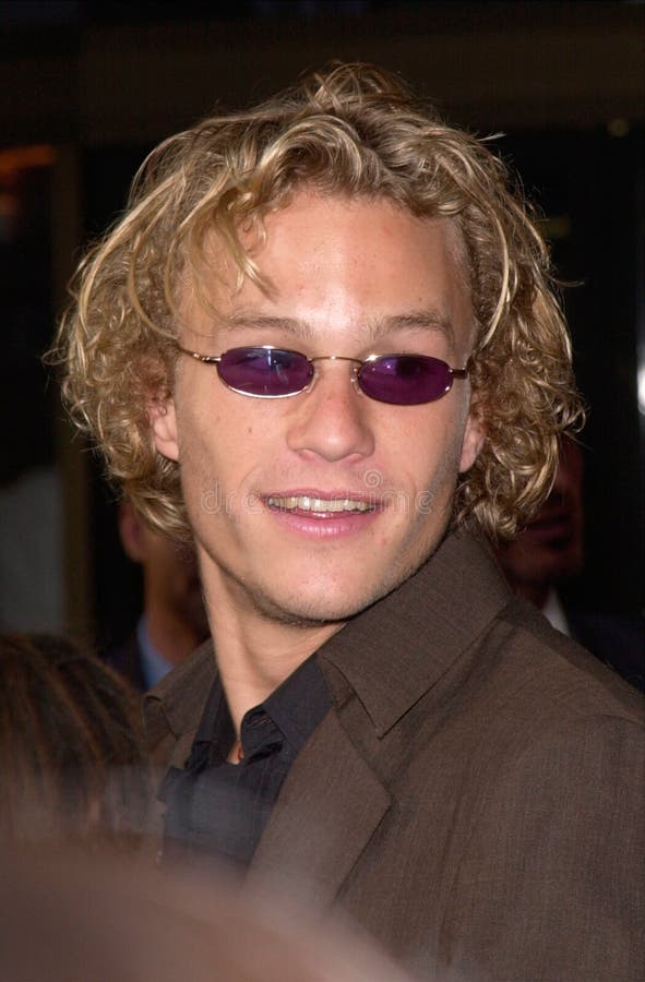 Australian actor HEATH LEDGER at the world premiere, in Beverly Hills, of his new movie The Patriot.