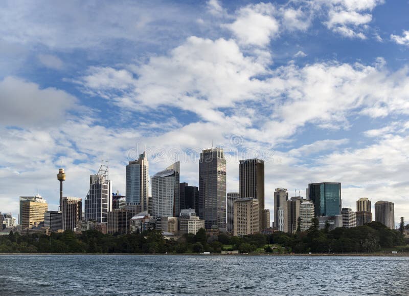 Australië Sydney City CBD royalty-vrije stock foto