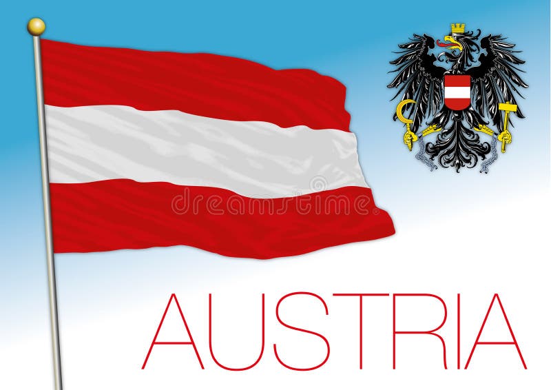 Download Flag, Austrian Flag, National Flag. Royalty-Free Vector
