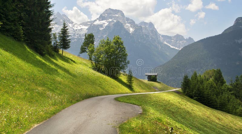 Austria Summer Mountain Landscape