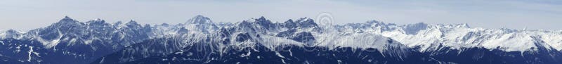 Austrian Mountainrange royalty free stock photography Austrian Mountainrange royalty free stock photography