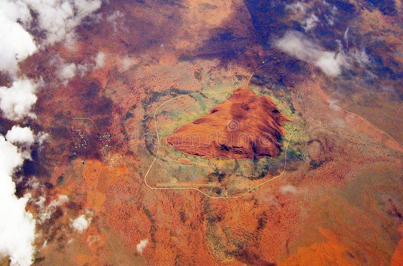 Austrália, Uluru imagem de stock Austrália, Uluru imagem de stock