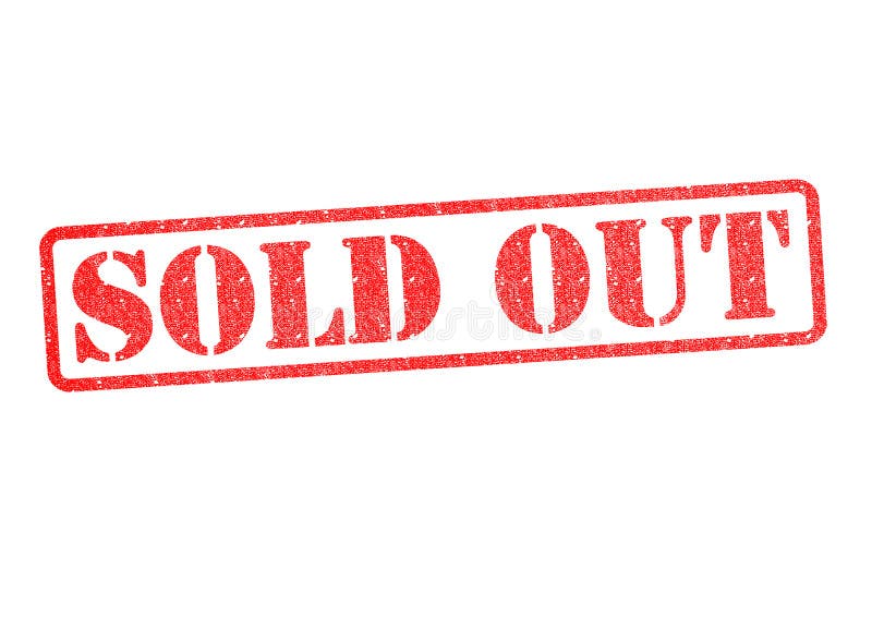 SOLD OUT Rubber Stamp over a white background. SOLD OUT Rubber Stamp over a white background.