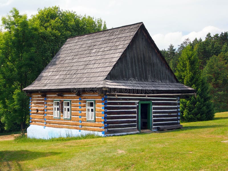 An authentic folk house in Stara Lubovna