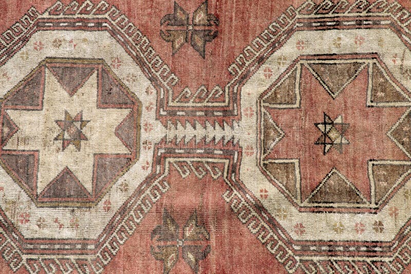 Authentic Handmade Turkish Carpet Stock Photo Image of beauty