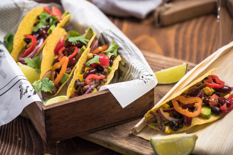 Authentic Mexican Street Food Stock Photo - Image of lime, fresh: 125197184