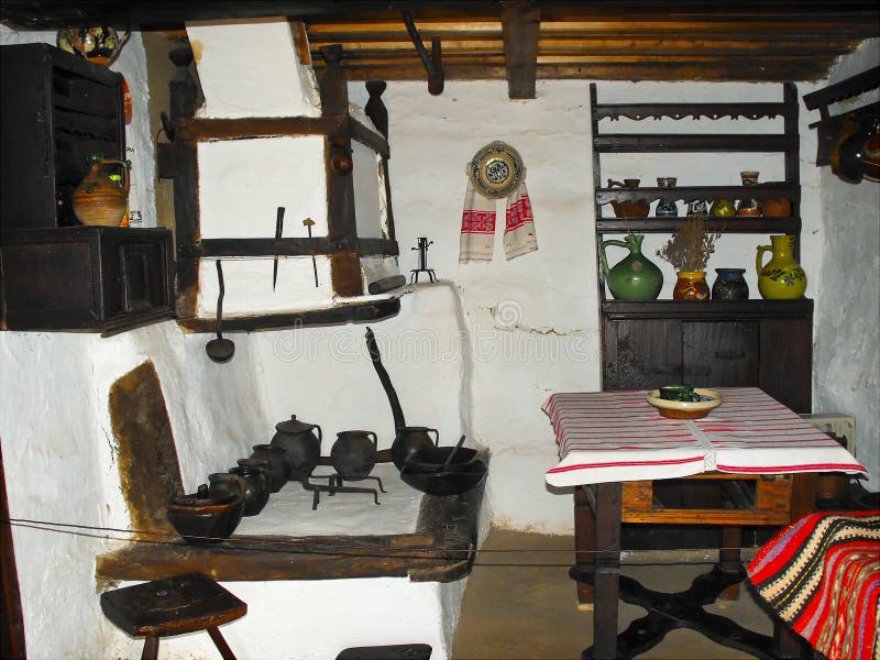 Authentic traditional kitchen