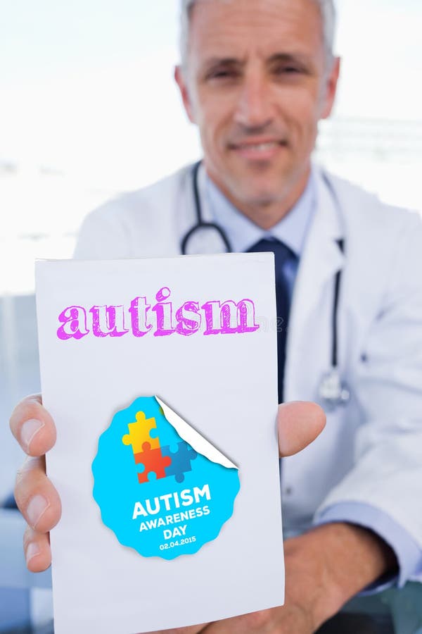 Autisme contre le jour de conscience d'autisme images libres de droits Autisme contre le jour de conscience d'autisme images libres de droits