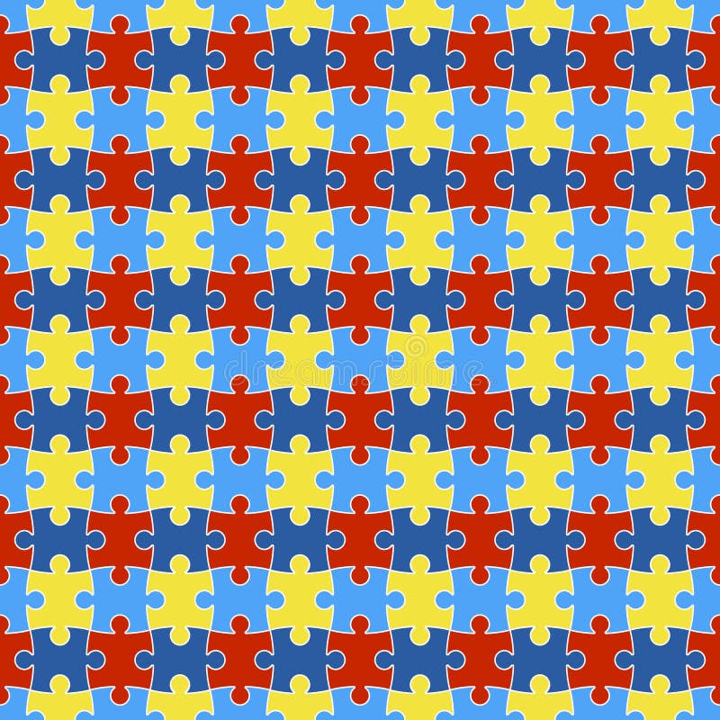 Colorful pattern design created for autism awareness. Colorful pattern design created for autism awareness