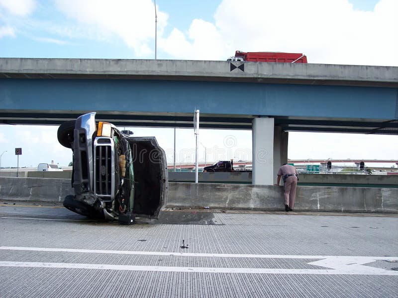Auto Accident Live Fort Lauderdale Florida stock photos Auto Accident Live Fort Lauderdale Florida stock photos