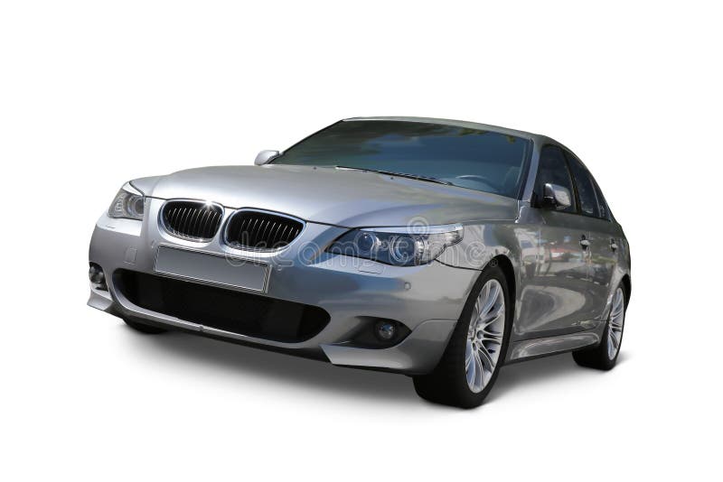 Auto BMW 5 Reeksen royalty-vrije stock foto's Auto BMW 5 Reeksen royalty-vrije stock foto's