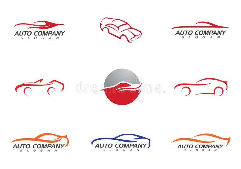 Auto Car Logo Template stock vector. Illustration of corporate ...