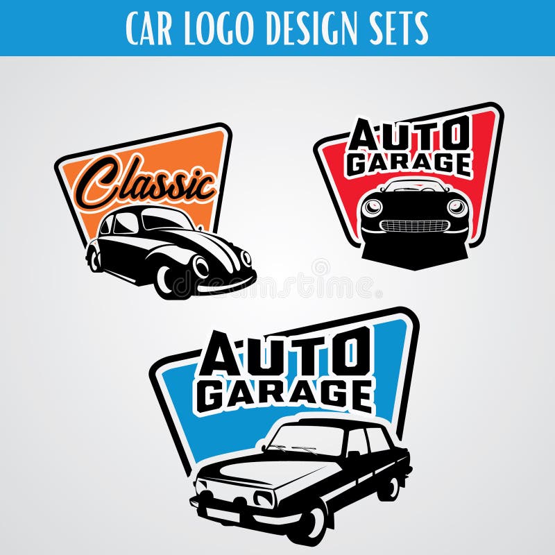 Auto garage logo stock vector. Illustration of break - 53157640