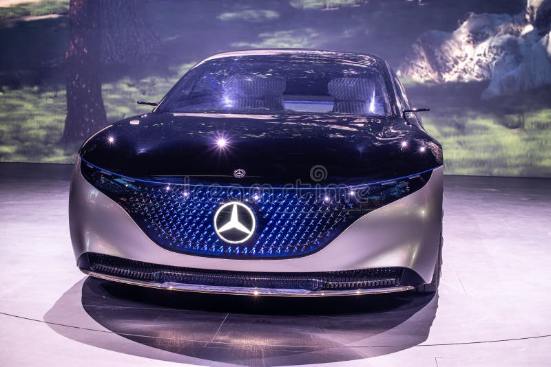 Auto Mercedes Benz Eqs Konzept Bei Iaa Zeigen Vision Elektro S Klasse