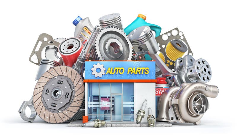 Cartoon Auto Parts Stock Illustrations – 961 Cartoon Auto Parts Stock