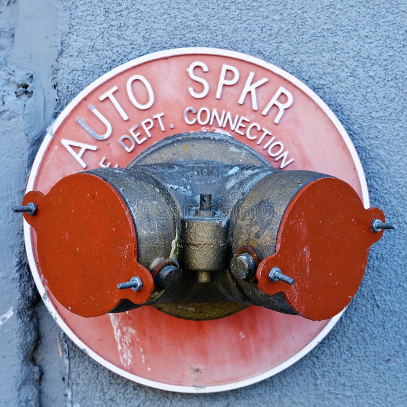 Auto sprinklers stock image. Image of valve, background 6448719