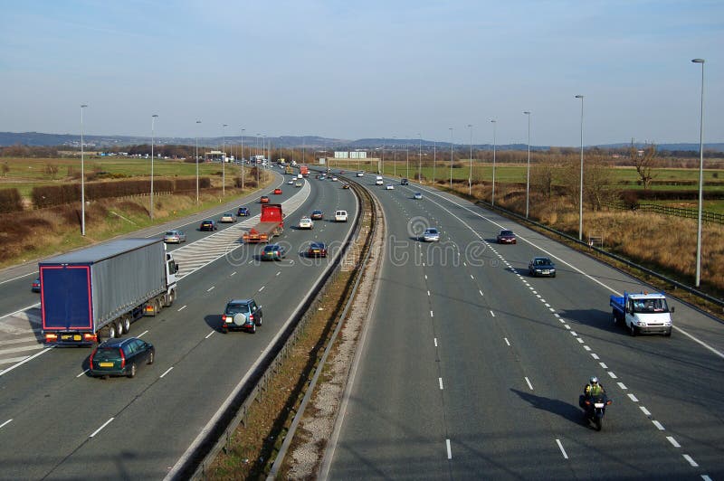 Autobahn-Verkehr stockbilder Autobahn-Verkehr stockbilder