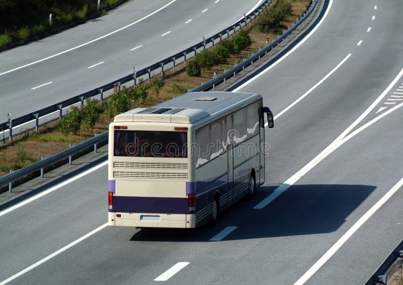Autobus autostrad podróżować turystycznej