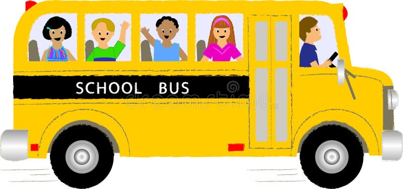 autobus do dziecka ilustracji autobus do dziecka ilustracji
