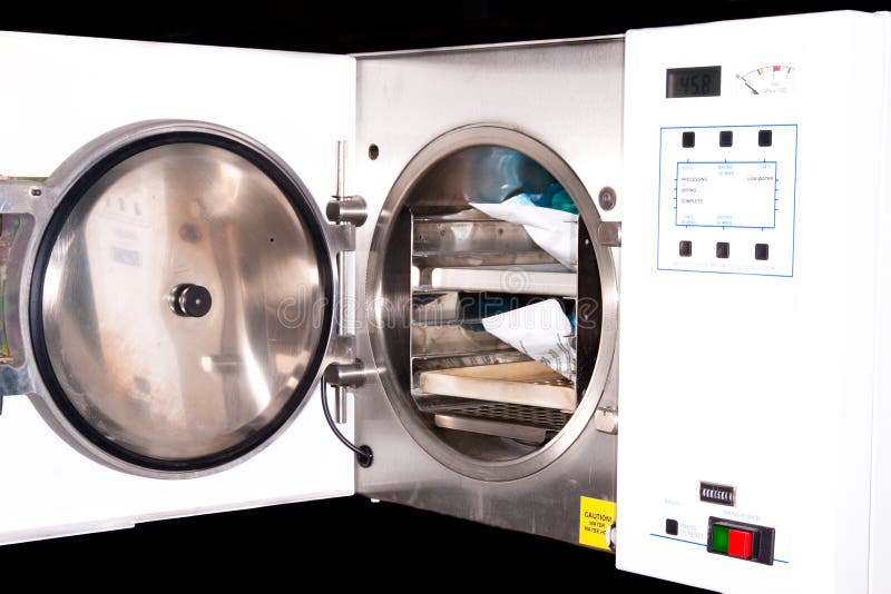 Autoclave médica fotografia de stock royalty free