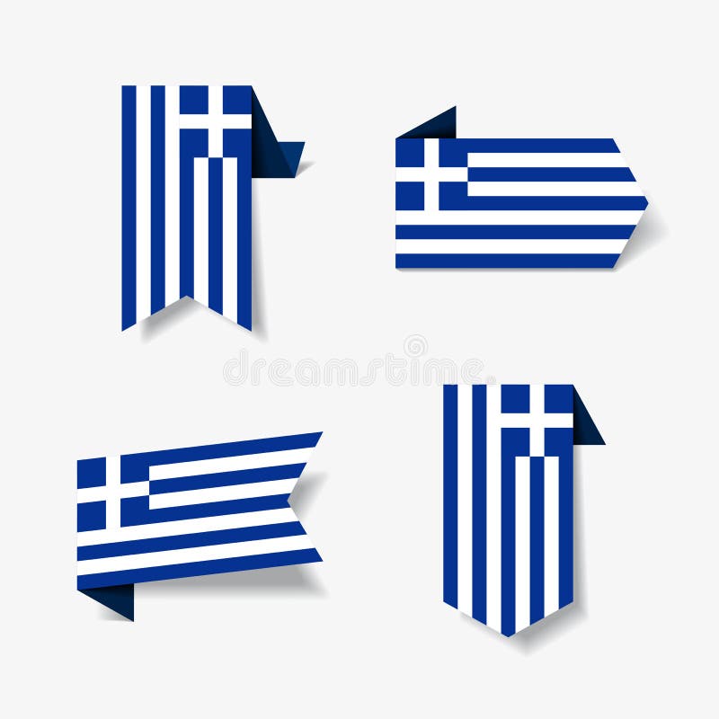Autocollant En Vinyle Motif Drapeau De La Grèce Pour Voitures