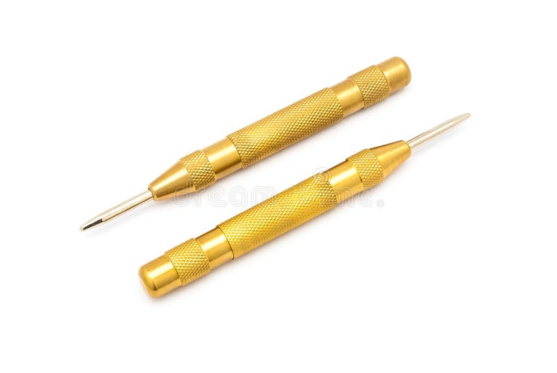 Automatic Center Pin Punch Spring Loaded [Drill Hole Marker Tool] Stock