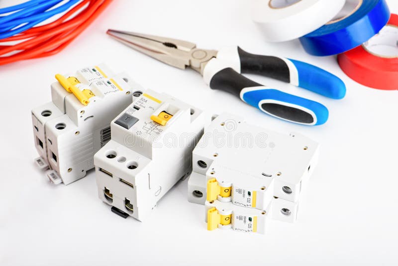 Automatic Circuit Breakers, Copper Single Core Cable. Accessories for