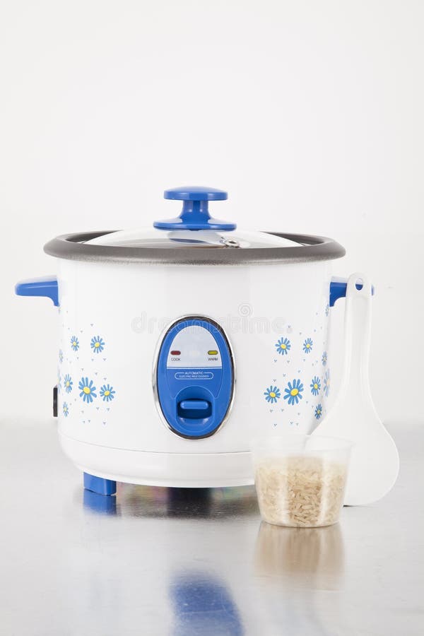 Automatic electric rice cooker royalty free stock photo