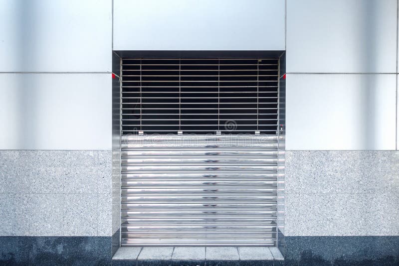 Automatic Factory Shutter Roller Door Indoor, Steel Rolling Gate Door