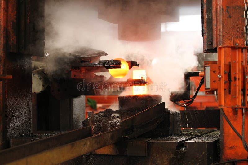 Automatic Hot Stamping Process Stock Image Image of stamping, process