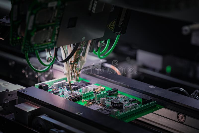 Automatic Machine for Diagnostics of Electronic Boards, Production