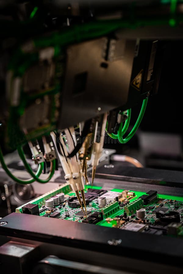 Automatic Machine for Diagnostics of Electronic Boards, Production