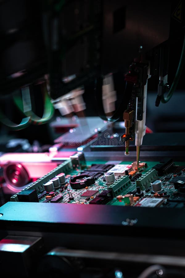 Automatic Machine for Diagnostics of Electronic Boards, Production