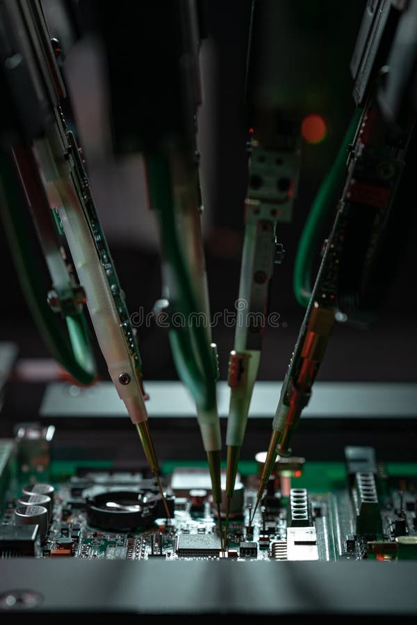 Automatic Machine for Diagnostics of Electronic Boards, Production