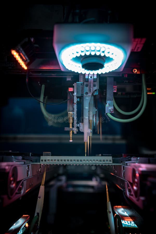 Automatic Machine for Diagnostics of Electronic Boards, Production