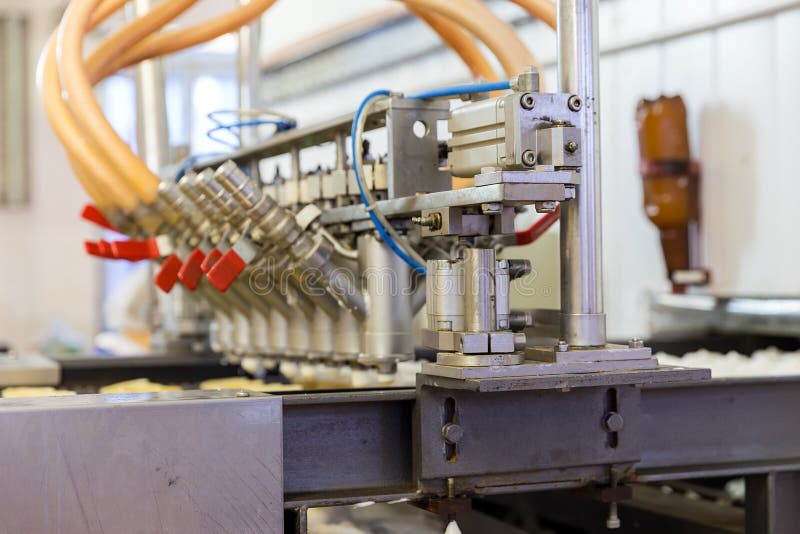 Automatic Production Line of Ice Cream Stock Photo Image of move, automation 186742890