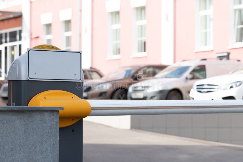 Automatic Security Metal Barrier Boom Closed for Stop and Checking Car