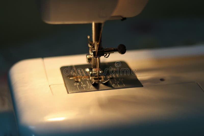 Automatic or Electric Sewing Machine Stock Photo Image of electric