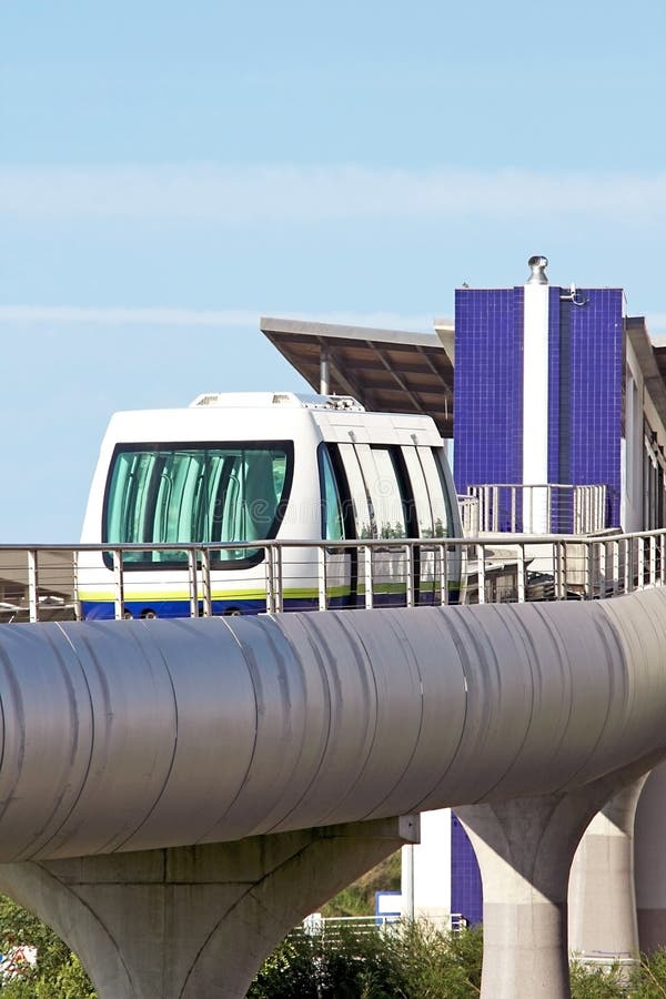 Automatic Train Braking System Mounted on Railway Tracks, Visible