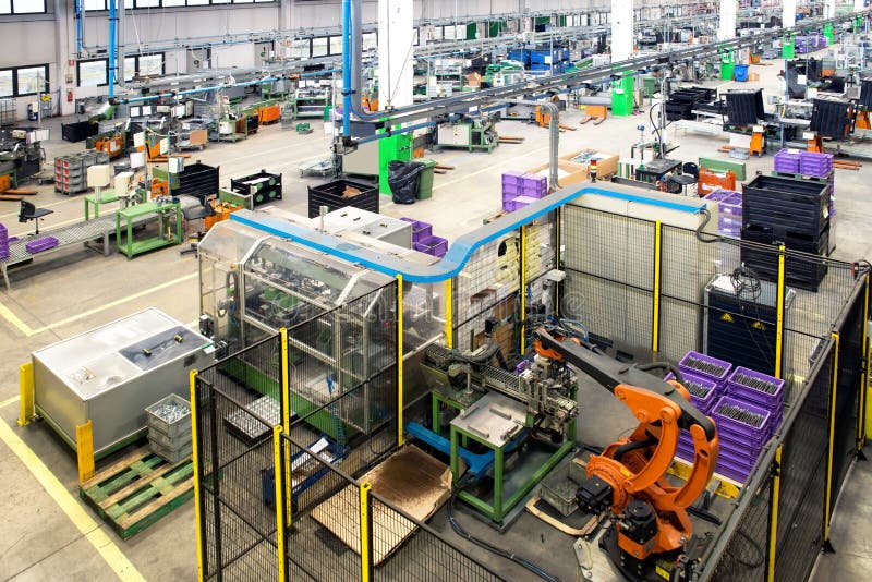 Automatisation industrielle photo libre de droits Automatisation industrielle photo libre de droits