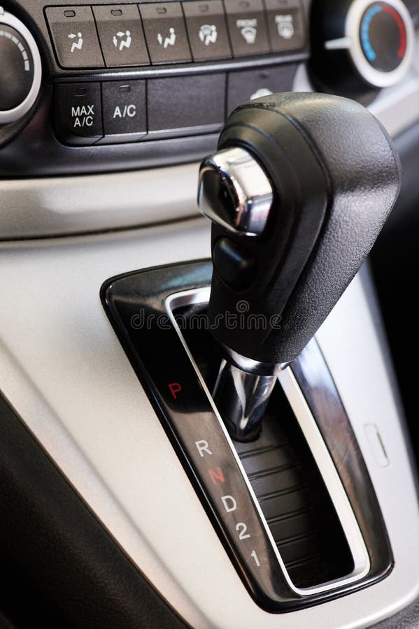 Automatische autoversnellingsbak royalty-vrije stock foto Automatische autoversnellingsbak royalty-vrije stock foto