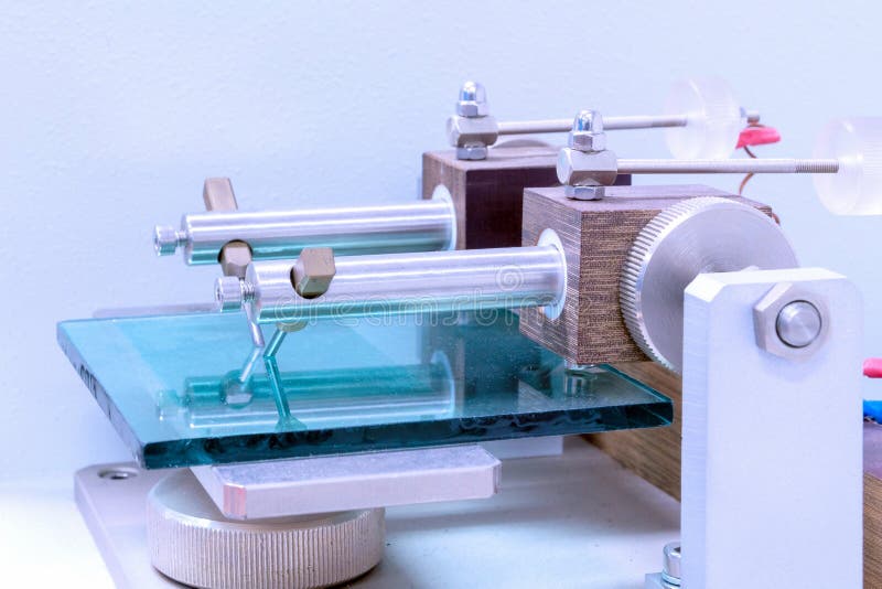 Automatische intelligente Maßmaschine der Nahaufnahme stockfotografie Automatische intelligente Maßmaschine der Nahaufnahme stockfotografie
