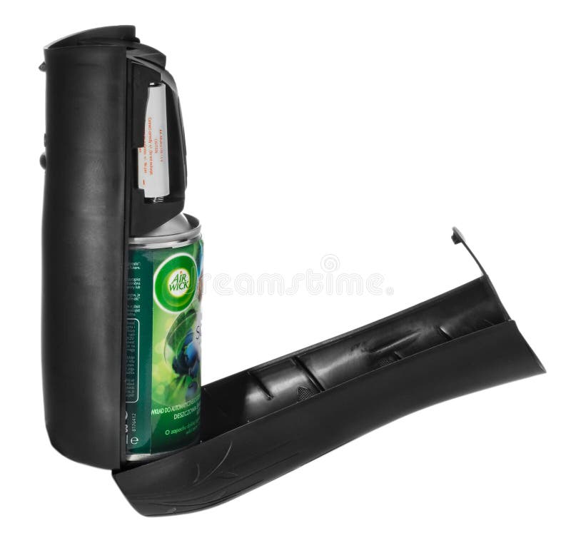 Automatyczny lotniczego freshener dyfuzoru powietrza WICK Freshmatic życia perfumowanie obraz royalty free Automatyczny lotniczego freshener dyfuzoru powietrza WICK Freshmatic życia perfumowanie obraz royalty free