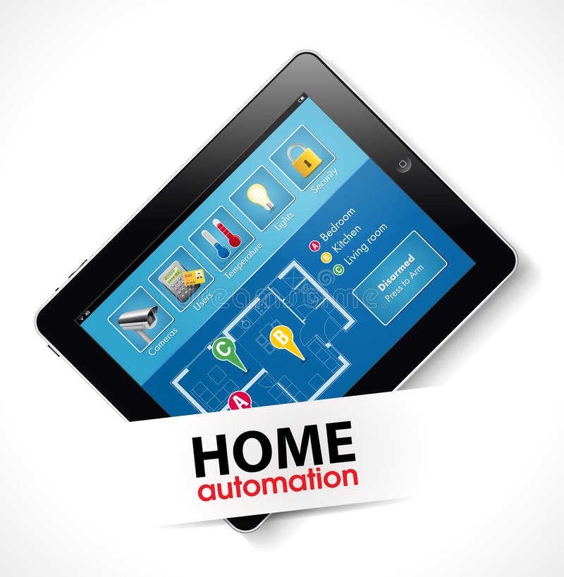 Home automation, smart home cocncept. Home automation, smart home cocncept